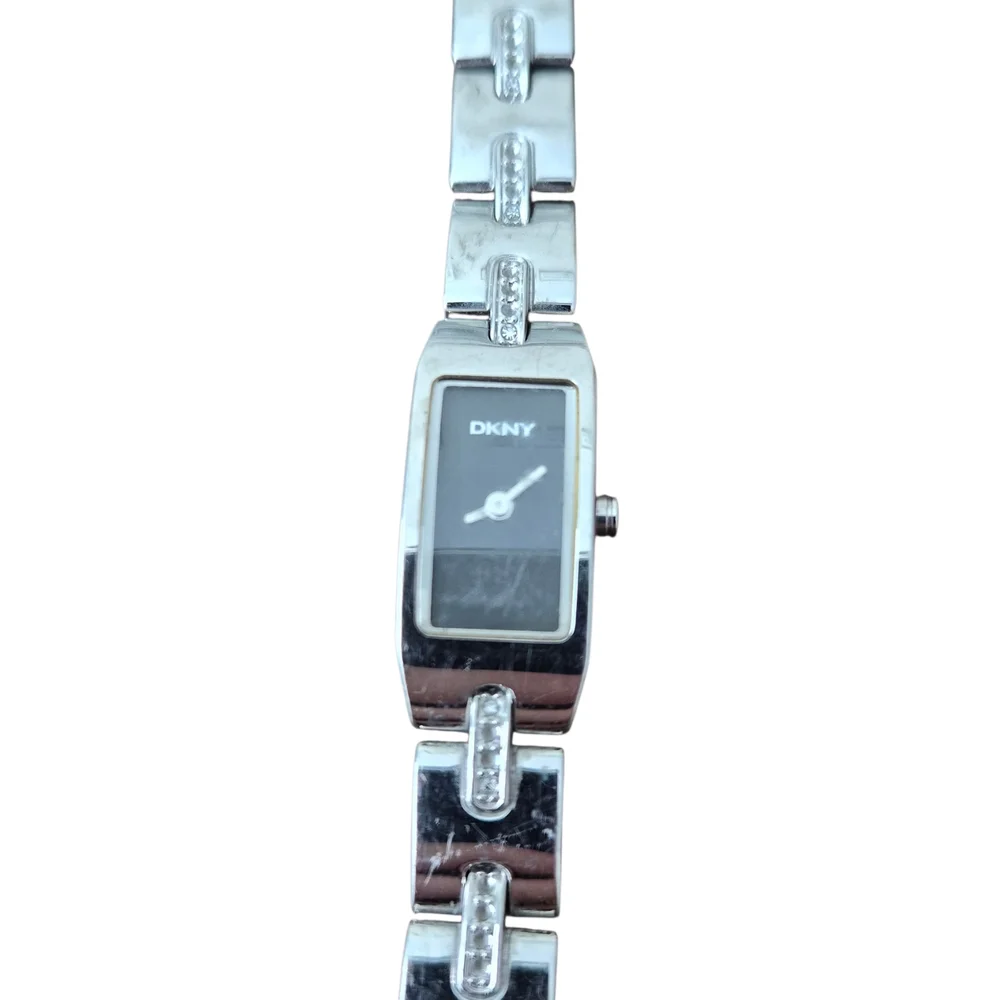 DKNY Stainless Steel Crystal Link Women’s Watch